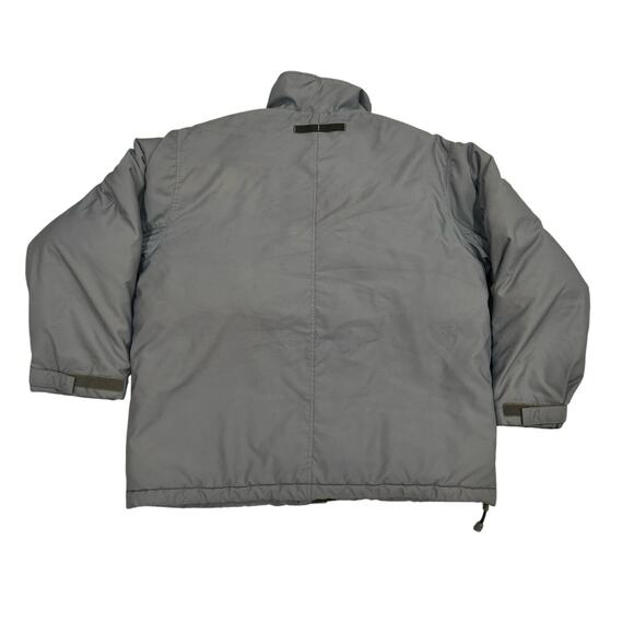 Nike Down Puffer Jacket Men’s XL Light Blue Fleece Lined Y2K Winter Coat VTG - Picture 2 of 10